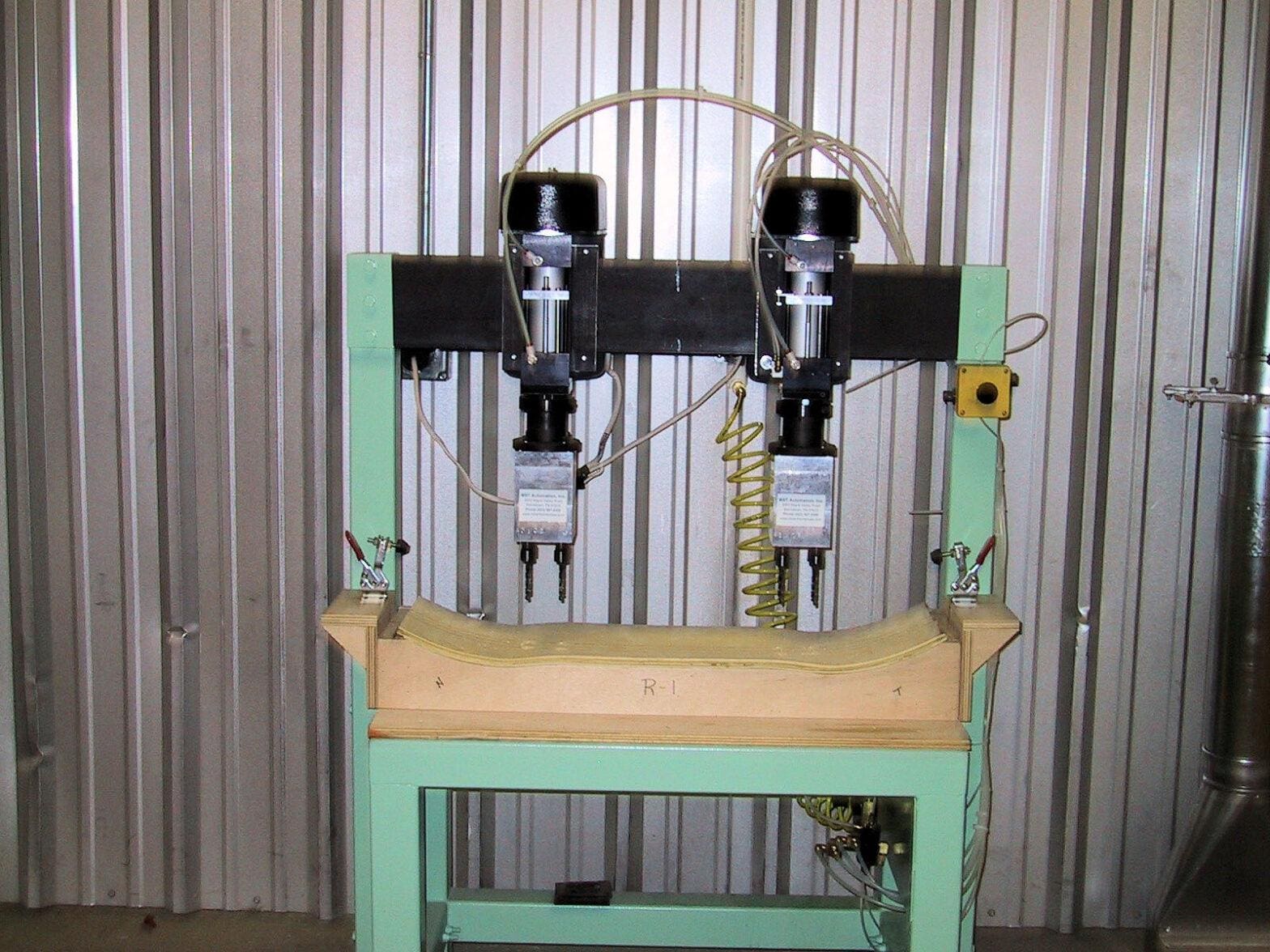 Skateboard Truck Hole Pattern Drilling AutoDrill